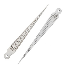 Bereich 1-15MM Edelstahl Toper Schweiß lehre Spalt lehre Fühler lehre Szczelinomierz Messwerk zeug - Product Image 2