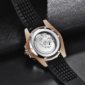 Montre de poignet Pagani Design 1651 automatique, mécanique 8215, étanche 100 m, verre saphir, style yacht - Product Image 4