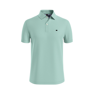 OEM de los hombres de peso pesado 100% de algodón de manga corta para Polo de alta calidad bordado transpirable Piqué diseño ecológico - Product Image 1