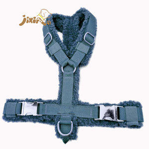 Fábrica Personalizado Personalizado Fácil Caminhada Nenhuma Puxação Pet Dog Sherpa Wool Dog <span class=keywords><strong>Harness</strong></span> - Product Image 5