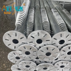 <span class=keywords><strong>Artsign</strong></span> สกรูต่อสายดินชุบสังกะสีแบบจุ่มร้อนอุปกรณ์เสริมสำหรับติดตั้งบนพื้นด้วยพลังงานแสงอาทิตย์ - Product Image 2