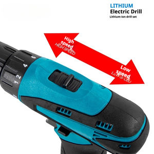 สว่านไร้สาย 35 นิวตันเมตร 21 โวลต์ แบตเตอรี่ลิเธียมไอออน มอเตอร์ปรับความเร็วได้ สำหรับงาน DIY ก่อสร้าง ประกอบเฟอร์นิเจอร์ ใช้ในบ้าน รับผลิตแบบ OEM - Product Image 3