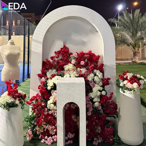 Decoraciones LEDA para Fiestas de Cumpleaños y Bodas, Nuevo Diseño, Soporte Acrílico Arqueado, Accesorio de Fotografía, Fondo Arqueado 3D - Product Image 2