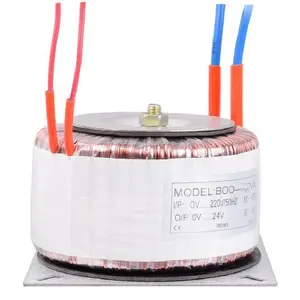 Baoli Transformateur toroïdal pour amplificateurs audio 10W 20W 30W 40W 50W 60W Transformateur toroïdal