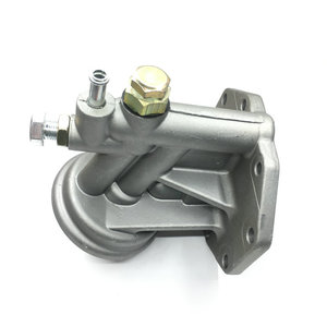 Soporte de filtro de aceite para excavadora Caterpillar HF3302 para E320B C D 8 orificios - Product Image 5