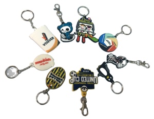 Fashional Wholesale Custom Pvc Rubber Keychain/<b>key</b> <b>Chain</b> - Product Image 2