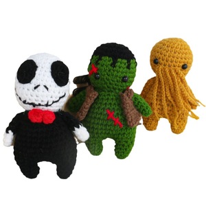 New Design Crochet Skeleton Pattern Handmade Crochet Skeleton Toy for Child Crochet Halloween Gift - Product Image 2