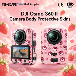 Pour DJI Osmo 360 II : <span class=keywords><strong>Film</strong></span> de protection intégral 3M étanche et résistant aux rayures pour vlogueurs, autocollant sans résidus, protection extérieure - Product Image 1