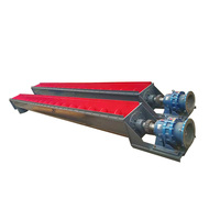 Convoyeur à vis industriel robuste en acier inoxydable/acier au carbone anti-poussière pour ciment/grain/poudre nouvel état