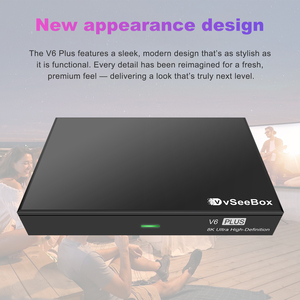 Vseebox V6 Plus 2025, Oferta Especial, <span class=keywords><strong>Gratis</strong></span> <span class=keywords><strong>de</strong></span> por Vida, OEM, Octa Core, 4GB RAM, 64GB ROM, 8K Ultra Streaming, OTT Smart Android 14 <span class=keywords><strong>TV</strong></span> Box - Product Image 5