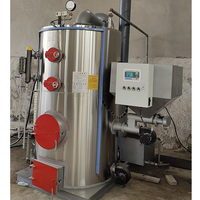 Sistema de Control Inteligente, Generador de Vapor de Biomasa con Combustible de Cáscara de Arroz de 700 kg/h para Procesamiento de Carne, Energía Limpia