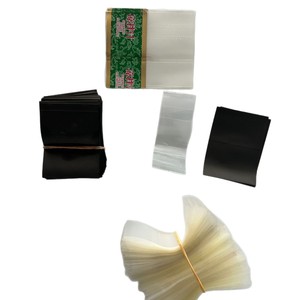 Fundas de PVC para Botellas River Rain, 6 Unidades, Transparentes, con Solapa Desprendible para Impresión Personalizada - Product Image 4