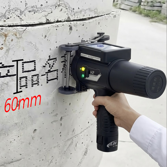 1-60mm Large Character Handheld Inkjet Printer Drop on Demand Dod Inkjet Printer with Large Character