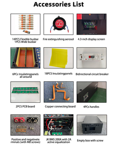 Batería de iones de litio LiFePO4 HUANCHU 16Kwh 51.2V 314Ah 300Ah para energía solar, 15Kw 20Kwh <span class=keywords><strong>10Kw</strong></span> 30Kwh 10Kwh 16Kwh con JK BMS V19 - Product Image 6
