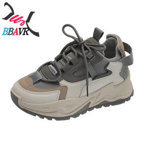 Zapatos Deportivos de Plataforma para Mujer, Modelo 2025, Color Blanco, Casuales, para Correr y Caminar - Product Image 4