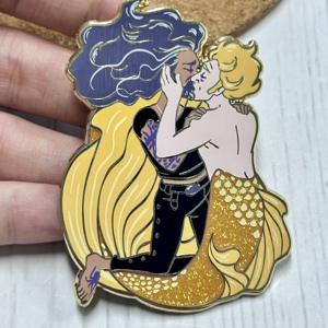 Pin de Esmalte Suave y Duro de Personajes de Dibujos Animados de Cuentos de Hadas, Artesanía Metálica Personalizada de Calidad Superior - Product Image 1