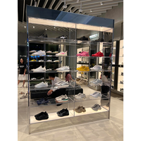 Présentoir à chaussures rotatif à 360°, rangement vertical pour chaussures et sacs à main, organisation de placard