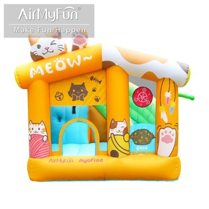 Airmyfun Thiết Kế Phổ Biến Động Vật Nhà Bị Trả Lại Mèo <span class=keywords><strong>Combo</strong></span> Trượt Nhảy Lâu Đài <span class=keywords><strong>Inflatable</strong></span> Bouncy Nhà Lâu Đài Gia Đình Sử Dụng Cho Trẻ Em - Product Image 6