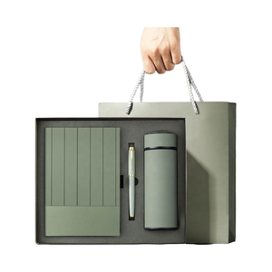 Coffret Cadeau d'Affaires de Luxe pour Halloween, Fait Main, Carnet et Stylo en Papier Sérigraphié, Personnalisable avec Logo - Product Image 4