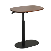 Meubles ADA Minimaliste Rotation à 360 ° Ergonomique Hauteur de levage à gaz Réglable Console Latérale Bureau de Salon
