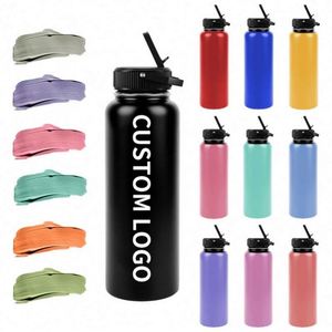 Hot Sale Latest Vacuum Bottle Metal 12 <b>18</b> 32 40Oz Stainless Steel Water Bottle With Printed Logo - Product Image 3