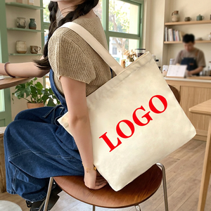 Bolsa de Lona Personalizada Premium con Diseño Plegable, Impresión Completa, Logotipo en Relieve, Cierre de Cremallera, Color y Tamaño Personalizables, Estilo Casual - Product Image 1