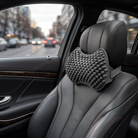 Wasserdichter 3-teiliger Universeller Silikon-Autositzbezug Belüftetes Auto-Zubehör Sitzkissen Mit Auto-Nackenstützkissen