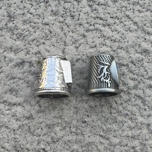 Protector de Dedos Metálico para Costura, Artesanía, Bordado y Quilting, con Logotipo Personalizado, Colección de Regalos de Viaje - Product Image 3