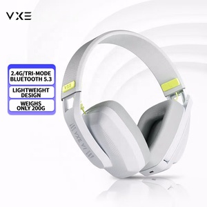 Casque de jeu sans fil VGN VXE Siren V1 Sport léger, 2 modes 2.4G/BT, métal avec microphone FPS - Product Image 1