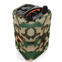 Enceinte Bluetooth 50W portable, mini enceinte karaoké RVB pour fête, microphone intégré, subwoofer portable 6000mAh