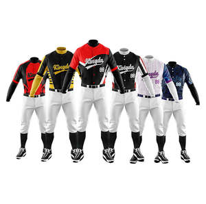 ส่วนบุคคลระเหิดระบายอากาศปุ่มเสื้อซอฟท์บอลชุดเครื่องแบบเสื้อเบสบอลที่กําหนดเองสําหรับผู้ใหญ่ - Product Image 5