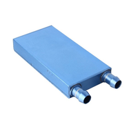 Bloc de refroidissement à eau en aluminium bleu de 40*80*12MM pour ordinateur portable et CPU
