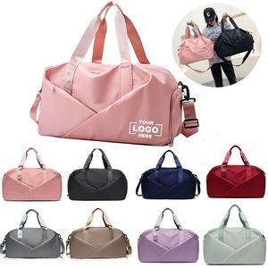 Custom Large Capacity Fitness Sports <b>Bag</b> Multifunction Dry Wet Separation Yoga Gym <b>Bags</b> Waterproof <b>Foldable</b> Unisex Travel <b>Bags</b> - Product Image 1