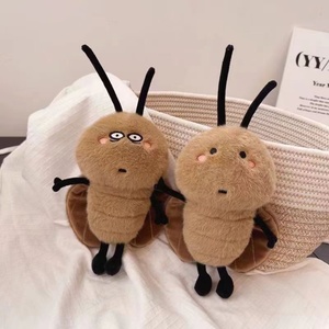 Nouvelle Poupée en Peluche Créative Transfrontalière en Forme d'Insecte <span class=keywords><strong>Cafard</strong></span> Xiaoqiang, en Coton PP, Jouet Animal de Dessin Animé pour Machine à Pinces pour Enfants - Product Image 2