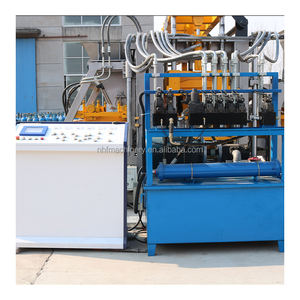 เครื่องทำบล็อกกลวงอัตโนมัติเต็มรูปแบบ Hongfan QT12-15 ควบคุมด้วย PLC ผลิตภาพสูง ขายดีในอเมริกาใต้ - Product Image 3