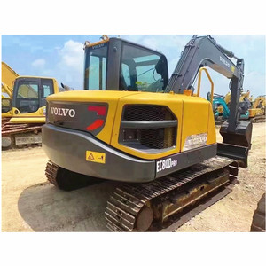 Vente directe d'usine, mini-excavatrice d'occasion de qualité durable, mini-excavatrice Volvo d'occasion, excavatrice EC 80 d'occasion à bon prix - Product Image 6