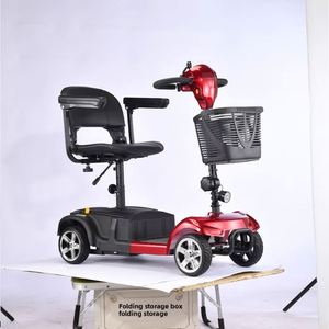 <b>Foldable</b> Four-Wheel Smart Electric <b>Scooter</b> 19MPH 12AH Battery Portable for Senior <b>Mobility</b> & Kids School Drop off - Product Image 3