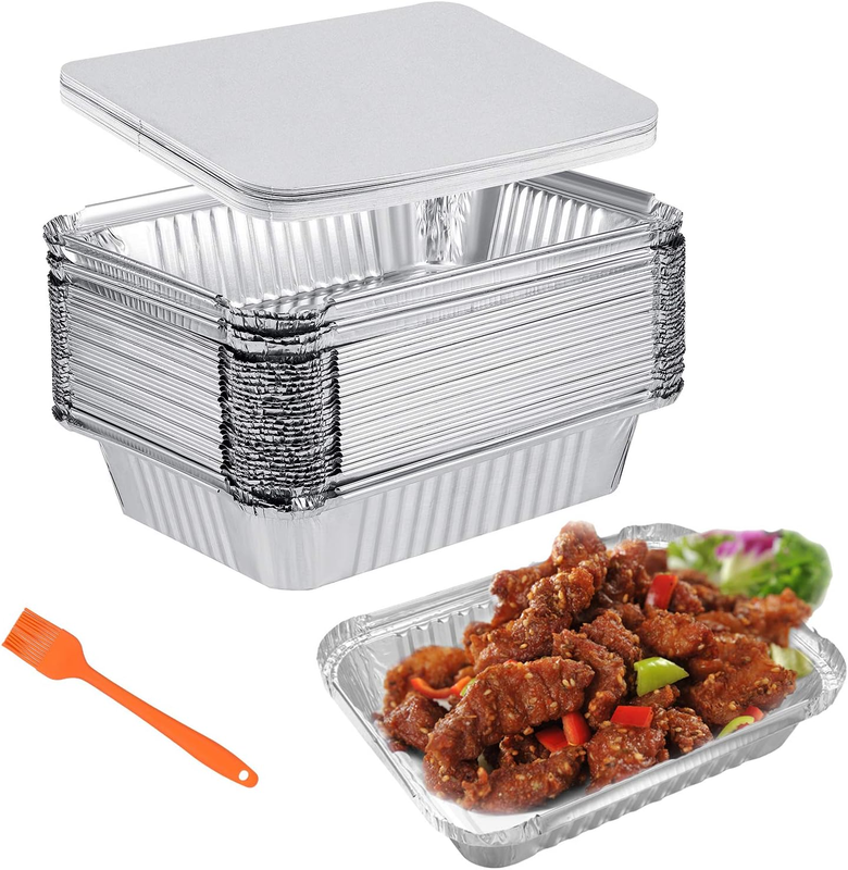 Disposable Food Packaging Aluminum Foil Container