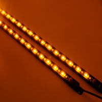 Barre lumineuse LED 12V étanche IP67 pour camping, magnétique, anti-moustiques, avec bande rouge SOS ambre pour camping-car, tente, auvent
