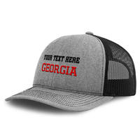Casquette de pêche Richardson 112 pour chauffeur de camion, personnalisable, réglable, en coton, avec logo brodé, pour sports de plein air, en maille, à 6 panneaux, style « Dad Hat »