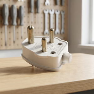 Cordons d'alimentation CA noirs à 3 broches, mâle BS vers femelle IEC, avec fiche moulée, pour l'électronique grand public, rallonges OASIS CONNECTIVITY PVT - Product Image 2