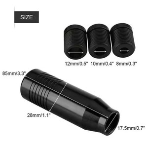 Car Gear <b>Shift</b> <b>Knob</b> 8.5Cm Aluminum Universal Blue Ergonomic Design - Product Image 2