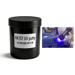 Mastic UV professionnel prêt à l'emploi, ponçable rapidement, haute viscosité, mastic UV 1K pour carrosserie automobile - Product Image 1