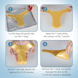 Private Label nuova Vagina naturale pelle rosa oro nero maschera idratante per le parti intime delle donne maschera per la cura - Product Image 6