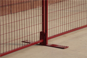 Màu đỏ bột màu tráng dây và ống với nhau hàn hàng rào tạm thời - Product Image 4