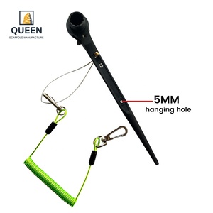 LINYI QUEEN 19/22mm a doppia presa per impalcatura a <span class=keywords><strong>cricchetto</strong></span> chiave per impalcatura a pozzger chiave per impalcatura a fosfatazione nera - Product Image 6