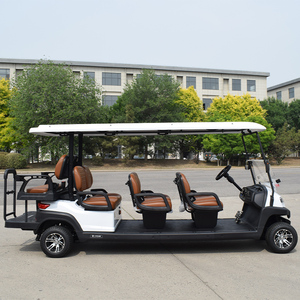 ZYCAR 6+2 8 Kursi Mobil Golf Bermotor Listrik Baterai 72v Mobil Wisata Klub Skuter Golf Listrik - Product Image 3