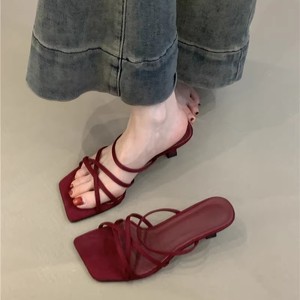 Women's Luxury Shoe 2025 High <b>Heel</b> Sandals for Women Designer <b>Heels</b> - Product Image 5