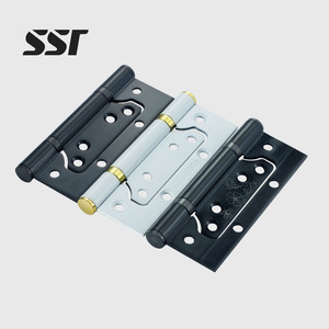 Bisagra Empotrada de Acero Satinado de 3.0mm de Grosor, Estilo Moderno, para Puertas y Ventanas de Madera y Hierro de 4 y 5 Pulgadas, para Uso en Baños y Hoteles - Product Image 1