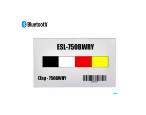 BWRY Étiquettes de prix numériques E-Ink 4 couleurs Bluetooth 1,54 pouces en vrac pour supermarché - Product Image 3